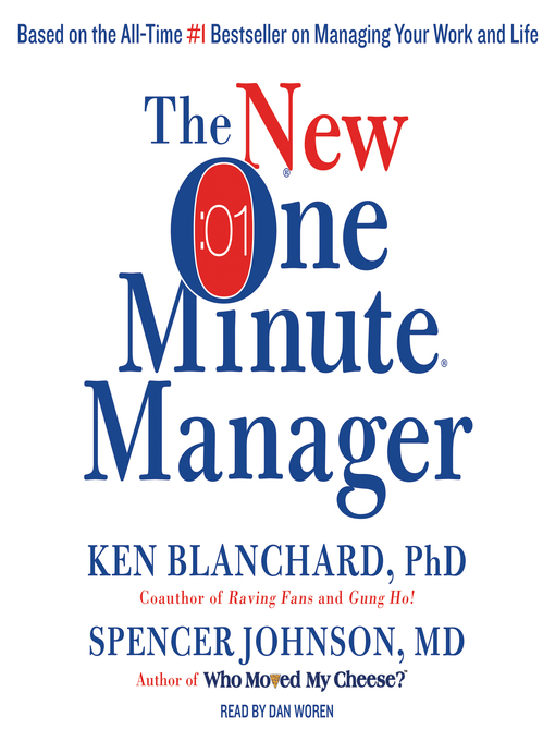 Title details for The New One Minute Manager by Ken Blanchard - Available